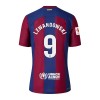 Maglia FC Barcelona Lewandowski 9 Prima Divisa 2023-24